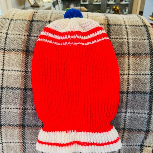 *SOLD*1970's 3 hole knit ski mask - Picture 6 of 6